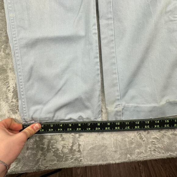 Vintage 90’s Wrangler Light Wash Blue Denim Jeans Style 013TLBL Size 38x32 - Picture 4 of 7